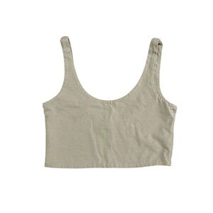 tan cotton on crop tank